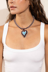 Short Lucky Me Brown Necklace