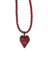 Long Lucky Me Brown Necklace