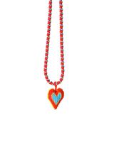 THE BÁILAME LONG NECKLACE - RED