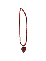Long Lucky Me Brown Necklace